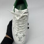 Louis Vuitton Beverly Hills Sneakers Monogram White Green