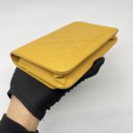 Chanel Boy WOC Lambskin Yellow GHW