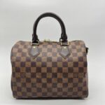Louis Vuitton Speedy bandou 25 Damier Ebene GHW