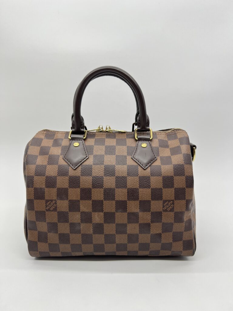 Louis Vuitton Speedy bandou 25 Damier Ebene GHW