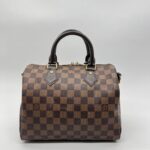 Louis Vuitton Speedy bandou 25 Damier Ebene GHW