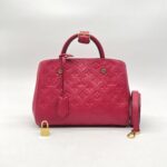 Louis Vuitton Montaigne BB Monogram Empreinte Red GHW