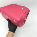 Louis Vuitton Montaigne BB Monogram Empreinte Red GHW