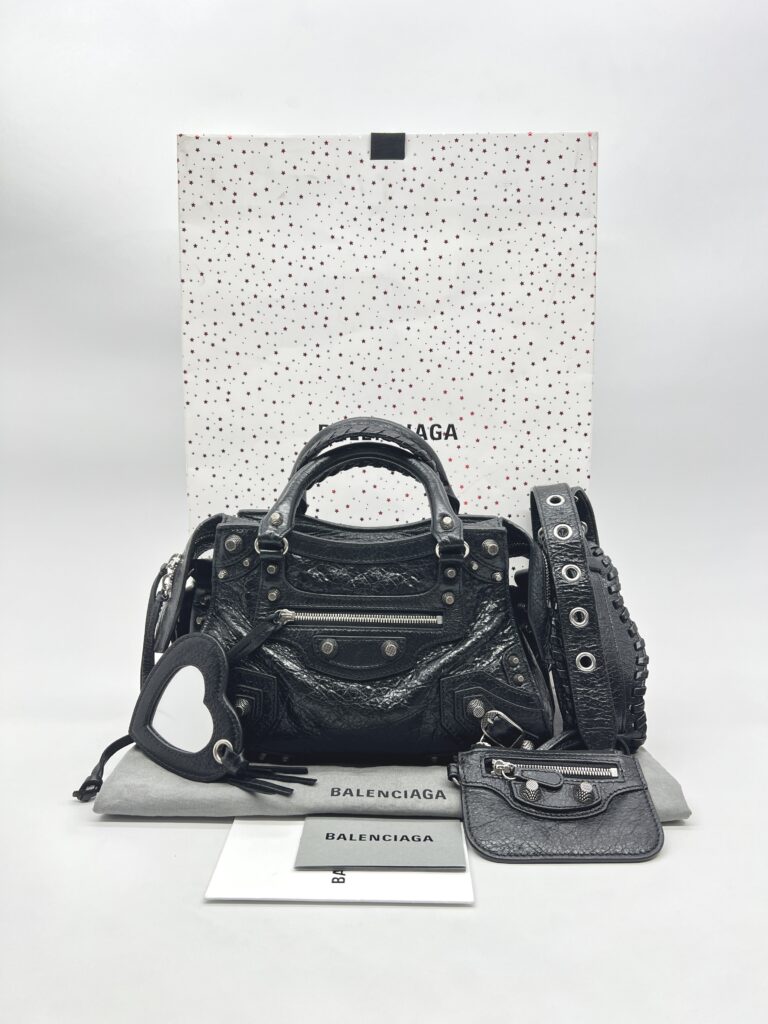 Balenciaga Neo Cagole Xs Agneau Black SHW