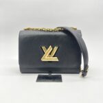 Louis Vuitton Twist MM Epi Noir GHW