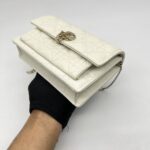 Dior My Dior Daily Chain Pouch Cloud White GHW