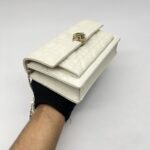Dior My Dior Daily Chain Pouch Cloud White GHW