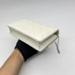 Dior My Dior Daily Chain Pouch Cloud White GHW