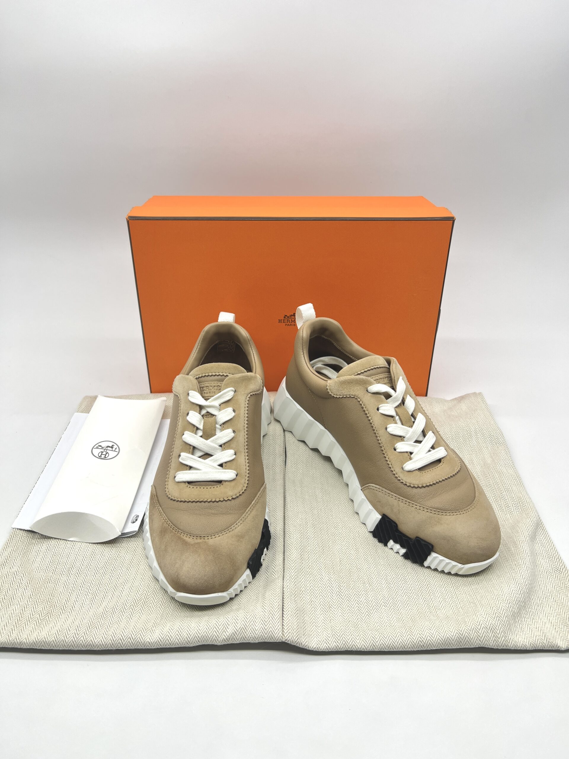 Hermes Bouncing Sneakers Kraft