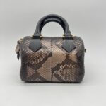 Louis Vuitton Speedy 20 Devoile Python Black Brown GHW