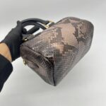 Louis Vuitton Speedy 20 Devoile Python Black Brown GHW