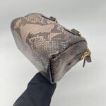 Louis Vuitton Speedy 20 Devoile Python Black Brown GHW
