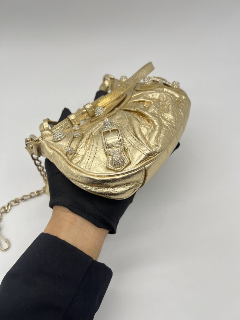 Balenciaga Agneau Embellishment Gold GHW