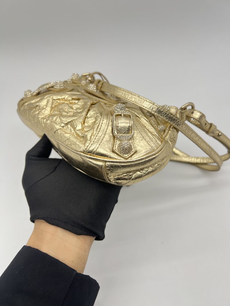 Balenciaga Agneau Embellishment Gold GHW