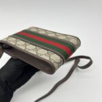 Gucci Phone Holder Ophidia GG Supreme Brown GHW