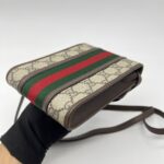 Gucci Phone Holder Ophidia GG Supreme Brown GHW