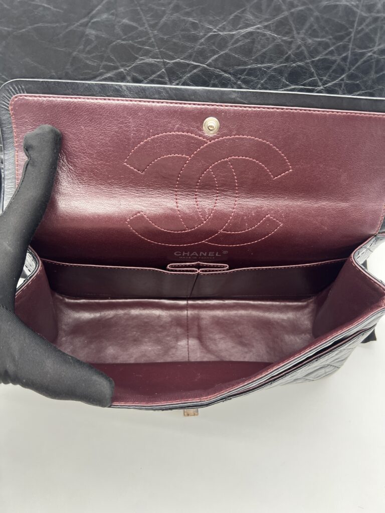 Chanel Reissue 226 Leather Black RHW