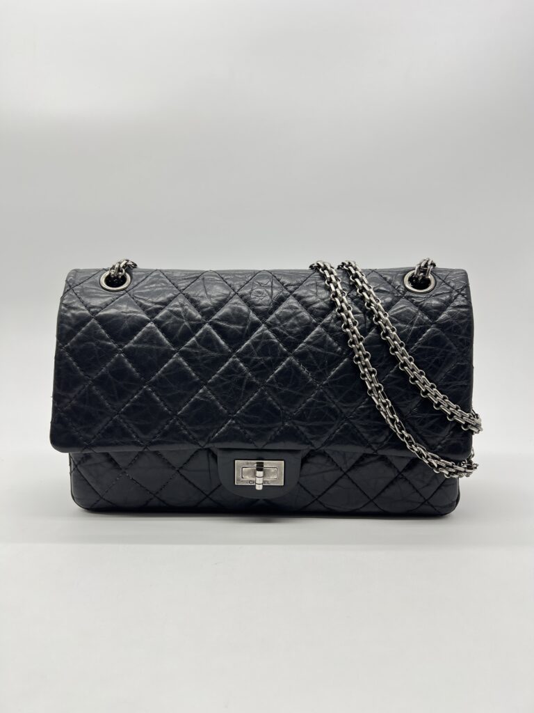 Chanel Reissue 226 Leather Black RHW