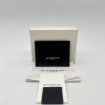 Givenchy Card Holder Black Logo White