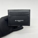 Givenchy Card Holder Black Logo White