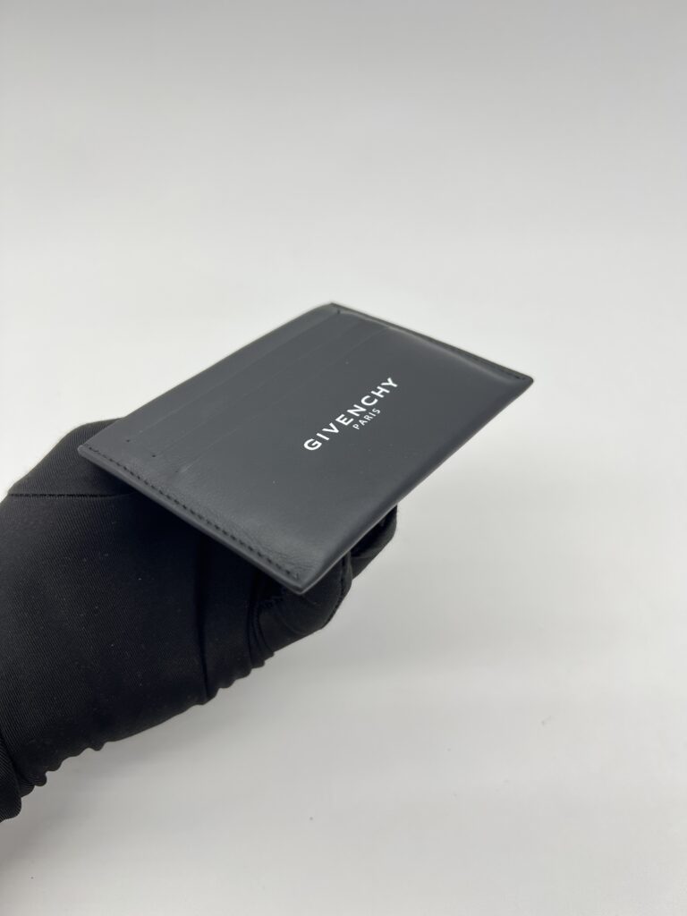 Givenchy Card Holder Black Logo White