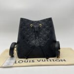 Louis Vuitton Neo Neo MM Monogram Empreinte Noir GHW