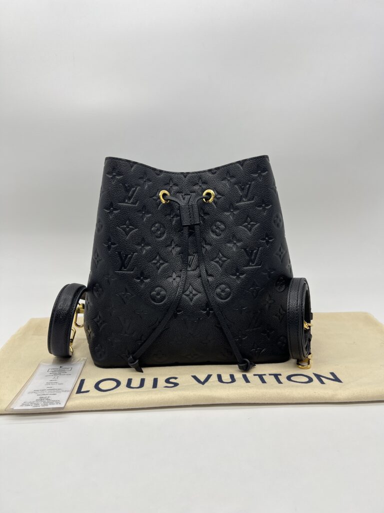 Louis Vuitton Neo Neo MM Monogram Empreinte Noir GHW