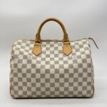 Louis Vuitton Speedy 30 Damier Azur GHW