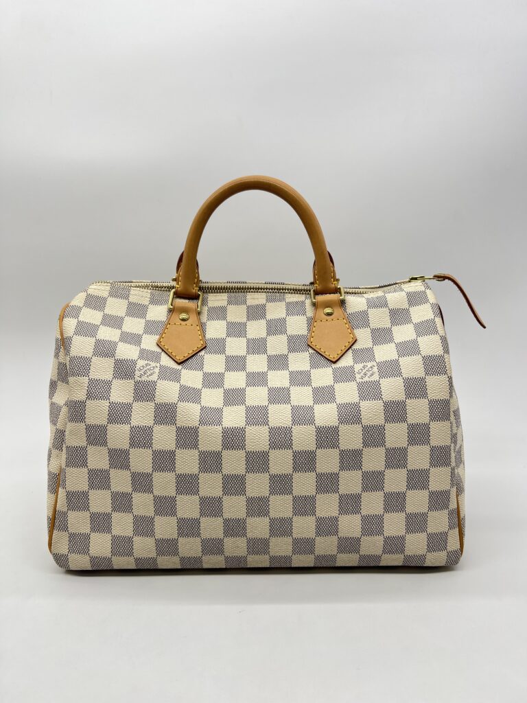 Louis Vuitton Speedy 30 Damier Azur GHW