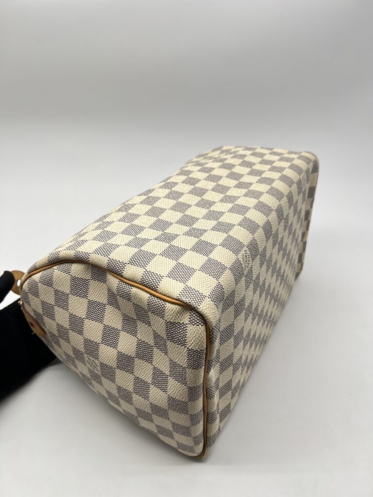 Louis Vuitton Speedy 30 Damier Azur GHW