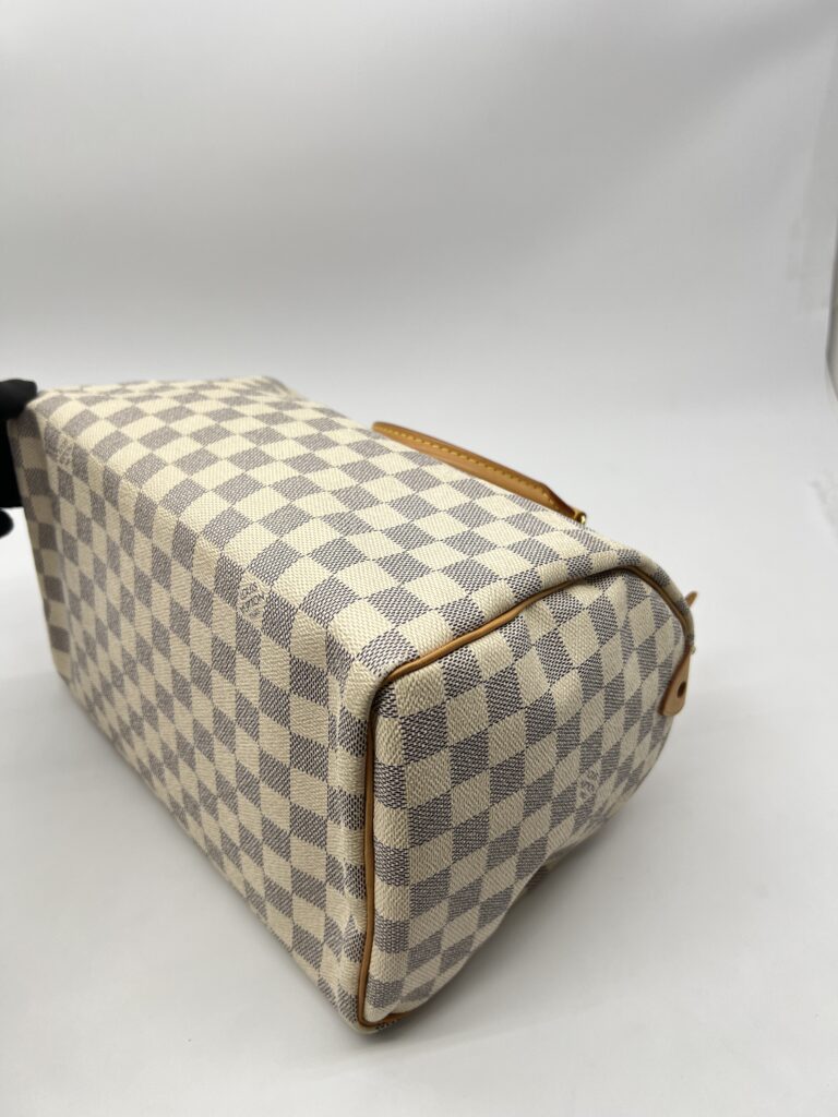 Louis Vuitton Speedy 30 Damier Azur GHW