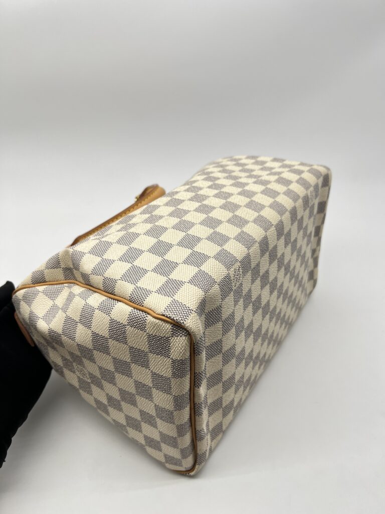 Louis Vuitton Speedy 30 Damier Azur GHW