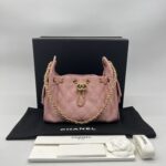 Chanel C25 Mini Caviar Light Pink GHW