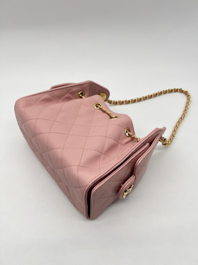 Chanel C25 Mini Caviar Light Pink GHW