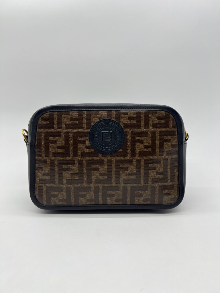 Fendi Camera Bag Brown FF Black GHW
