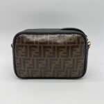 Fendi Camera Bag Brown FF Black GHW