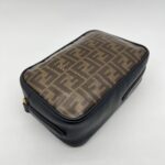 Fendi Camera Bag Brown FF Black GHW