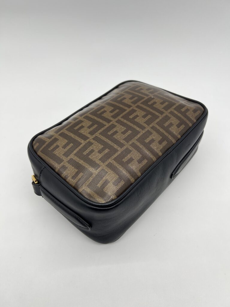 Fendi Camera Bag Brown FF Black GHW