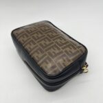Fendi Camera Bag Brown FF Black GHW