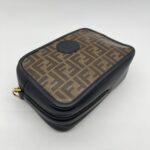 Fendi Camera Bag Brown FF Black GHW