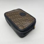 Fendi Camera Bag Brown FF Black GHW