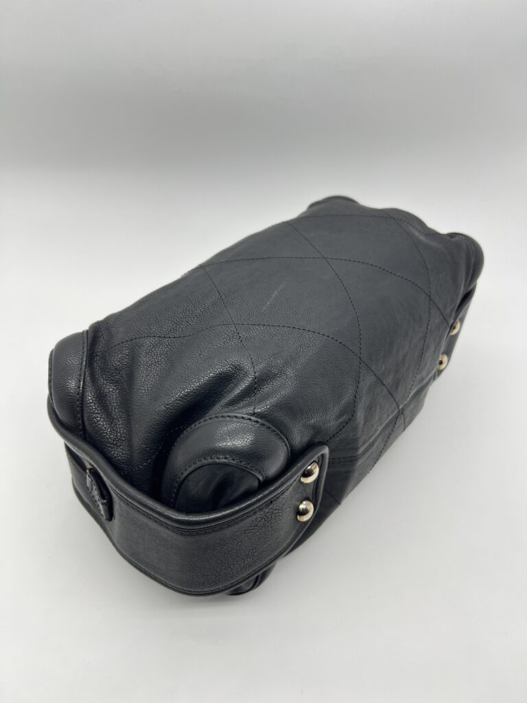 Chanel Bowling Vintage Black SHW