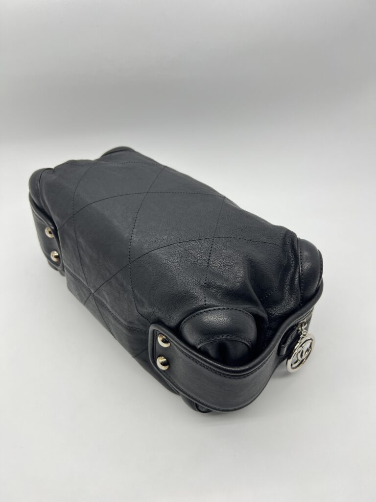 Chanel Bowling Vintage Black SHW