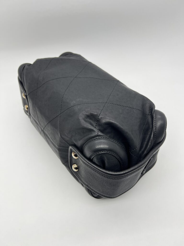Chanel Bowling Vintage Black SHW