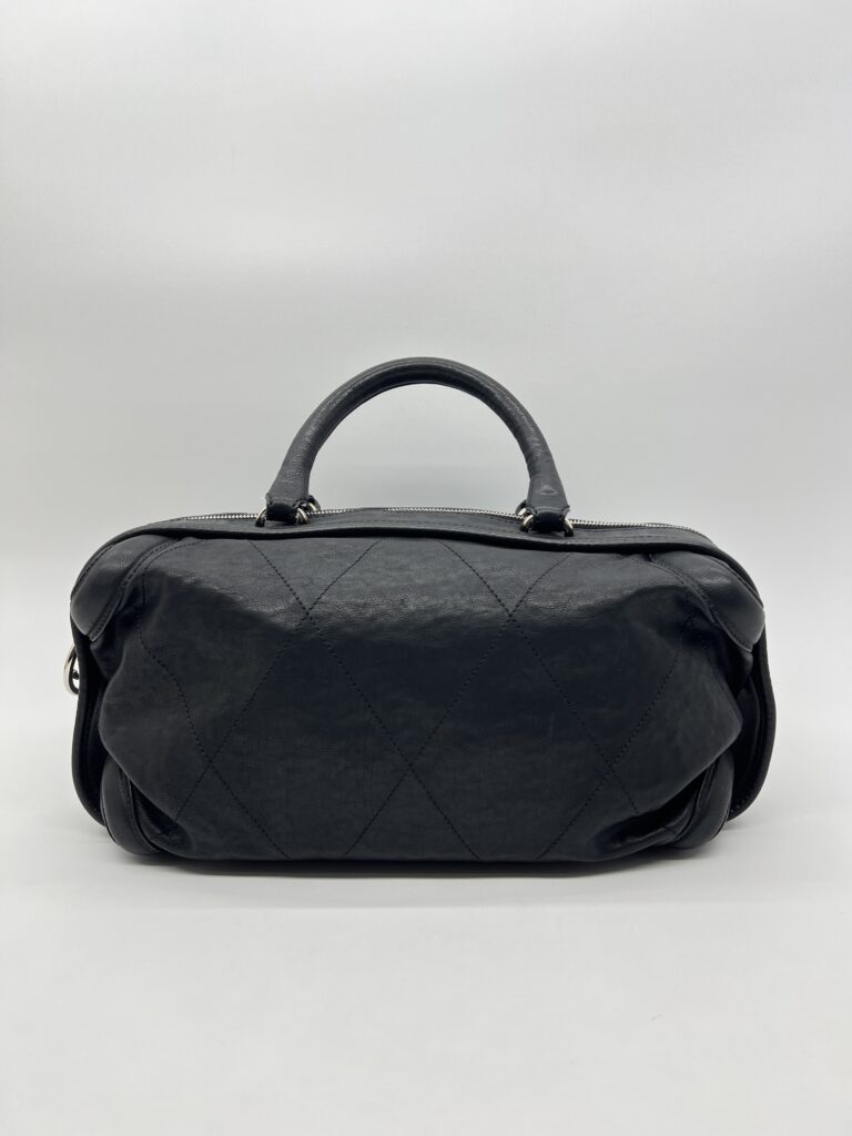 Chanel Bowling Vintage Black SHW
