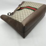Gucci Ophidia Soft Tote Bag GG Supreme Brown GHW
