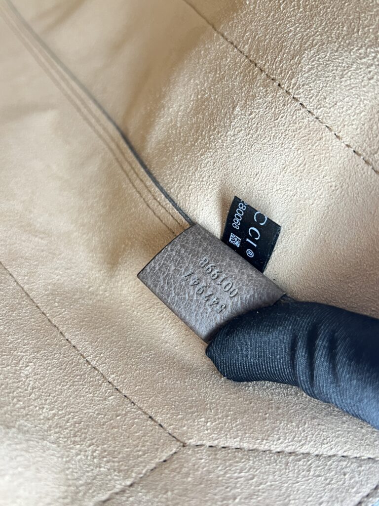 Gucci Ophidia Soft Tote Bag GG Supreme Brown GHW