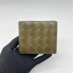 Bottega Veneta Bifold Wallet Dark Green