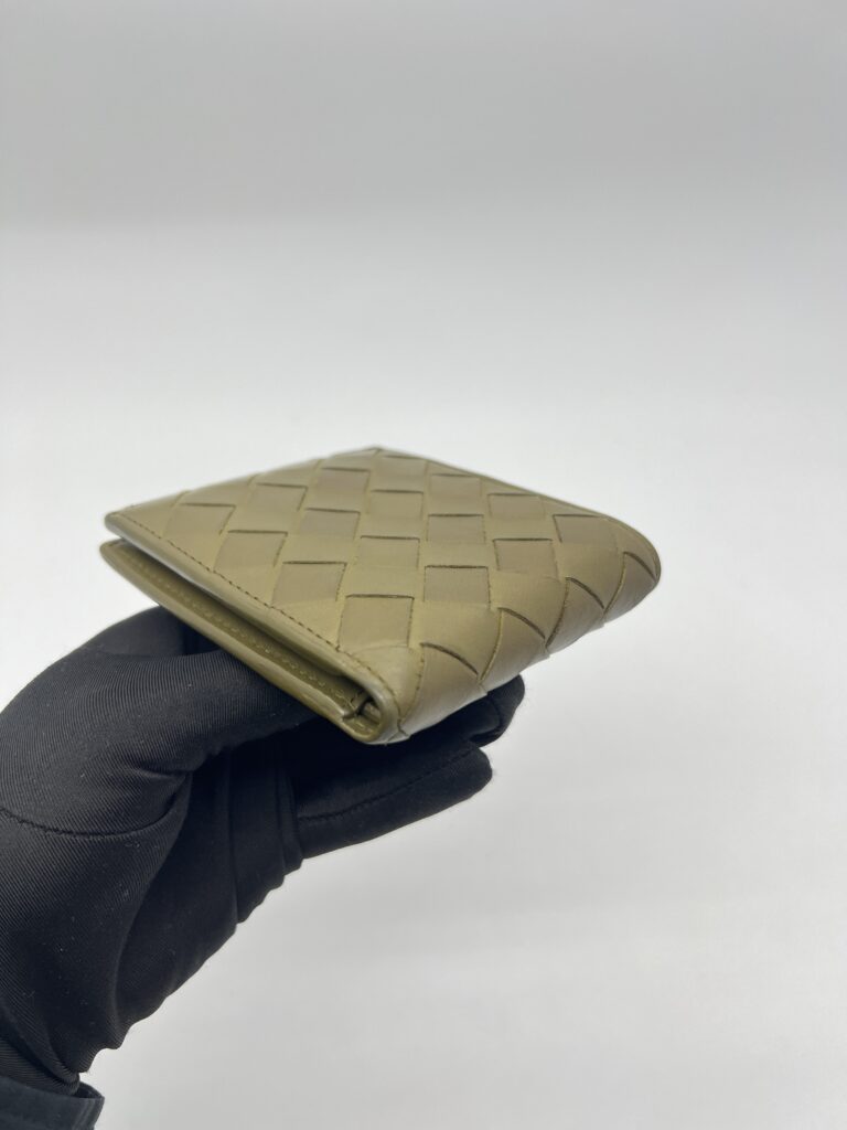 Bottega Veneta Bifold Wallet Dark Green