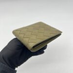 Bottega Veneta Bifold Wallet Dark Green